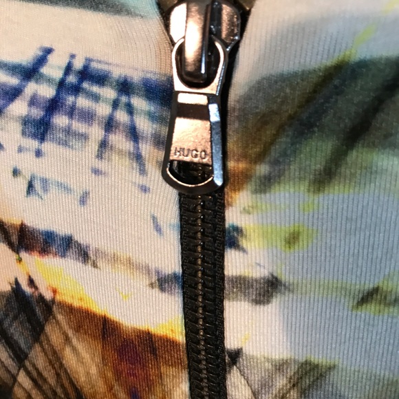 HUGO Hugo Boss Kebelle Stretch Jersey Print Dress - Picture 6 of 8